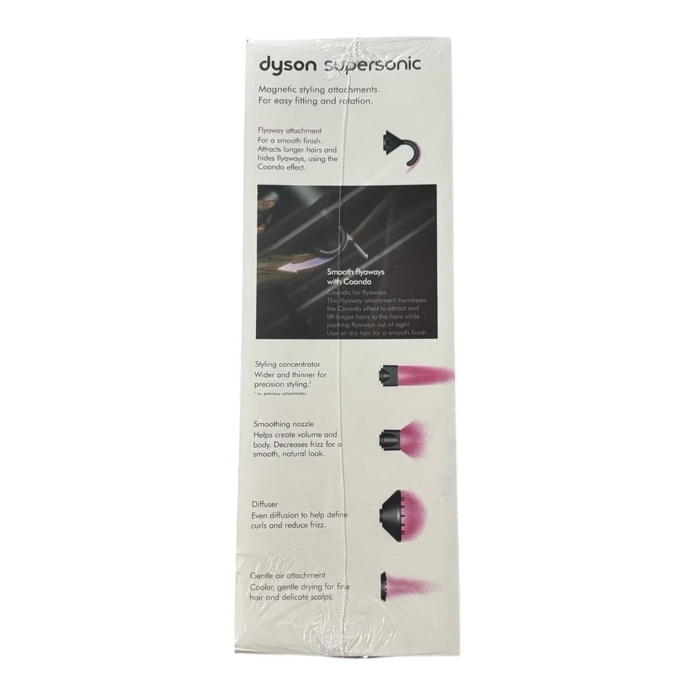 Dyson Supersonic Hair Dryer HD08 Copper/Nickel 5 Attachments Brand New Sealed